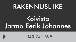 Koivisto Jarmo Eerik Johannes logo